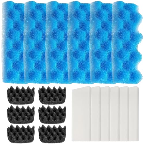 Carkio 18PCS Replacement Aquarium Filter Media Kit Compatible with Fluval 306/307 Aquarium Canister Filters Including Blue White Black Bio Sponge Carkio 18PCS Replacement Aquarium Filter Media Kit Compatible with Fluval 306/307 Aquarium Canister Filters Including Blue White Black Bio Sponge von Carkio