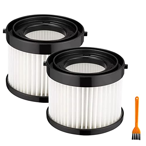 Carkio 2 Pack 49-90-1951 HEPA Dry Filter Replacement Compatible with Milwaukee 49-90-0160 0882-20 M18 Vacuum Cleaner von Carkio