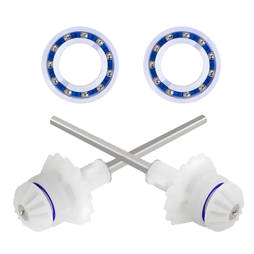 Carkio 2 Pack MX6 MX8 Pool Cleaner Tune-up Kit with Drive Shaft Assembly R0525100 and Engine Wheel Bearing R0527000 for MX8 MX8EL MX6 MX6EL Elite von Carkio