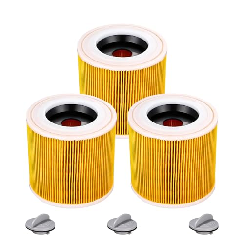 Carkio 3 Pack Vaccum Cartridge Filter Compatible with Karcher WD3 Karcher WD3 WD 3 P SE4001 SE4002 WD2 WD1 MV3 Cartridge Filter Accessories Carkio 3 Pack Vaccum Cartridge Filter Compatible with Karcher WD3 Karcher WD3 WD 3 P SE4001 SE4002 WD2 WD1 MV3 Cartridge Filter Accessories von Carkio