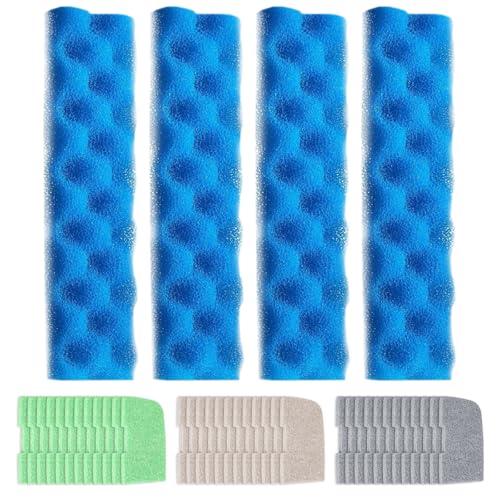 Carkio 40PCS Replacement Aquarium Filter Media Kit Compatible with Fluval 406/407 Aquarium Canister Filters Including 4 Biological Foams, 36 Ammonia Removers Carkio 40PCS Replacement Aquarium Filter Media Kit Compatible with Fluval 406/407 Aquarium Canister Filters Including 4 Biological Foams, 36 Ammonia Removers von Carkio