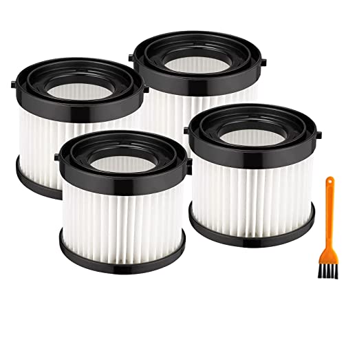 Carkio 49-90-1951 HEPA Cartridge Filter Replacement Kit Compatible with Milwaukee 49-90-0160 0882-20 M18 Vacuum Cleaner, Pack of 4 Carkio 49-90-1951 HEPA Cartridge Filter Replacement Kit Compatible with Milwaukee 49-90-0160 0882-20 M18 Vacuum Cleaner, Pack of 4 von Carkio