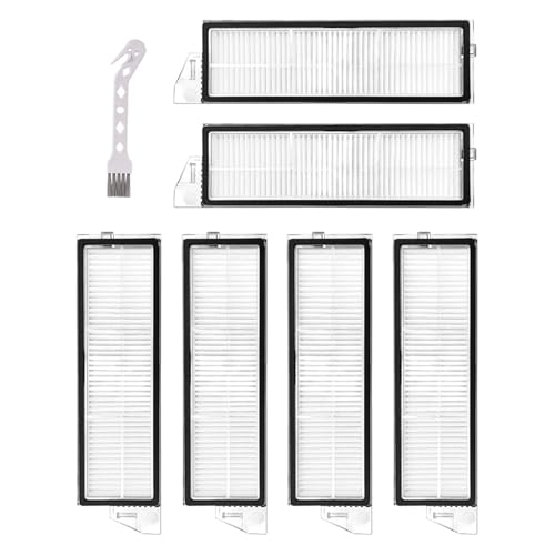 Carkio 6 Pack Replacement HEPA Filters Compatible with Roborock S8 MaxV Ultra Robot Vacuum Cleaner,Replacement Parts Filters von Carkio