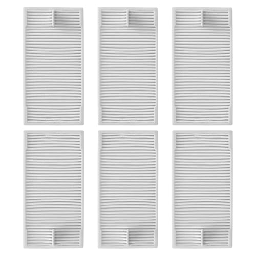 Carkio 6 Pack Replacment HEPA Filter Compatible with Eureka E10S, M9, Obode A8 A8 Plus Robot Vacuum Cleaner Sweeper Accessories von Carkio