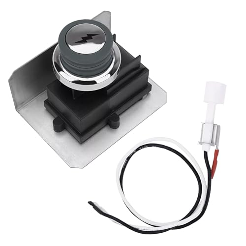 Carkio 67847 Igniter Kit Replacement Compatible with Weber Genesis 300 Series Gas Grill (2008-2010), Grill Igniter Parts for Weber Genesis Grill Part E310 E320 E330 with Side Mounted Control von Carkio