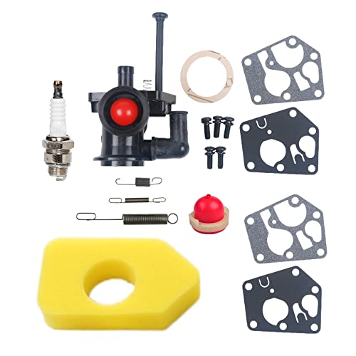 Carkio 795477 Carburetor 698369 Foam Air Filter 691859 692211 698719 Governor Springs Kit Compatible with 795469 09T502 09S502 09L902 09L502 10A902 10A982 10C902 Carkio 795477 Carburetor 698369 Foam Air Filter 691859 692211 698719 Governor Springs Kit Compatible with 795469 09T502 09S502 09L902 09L502 10A902 10A982 10C902 von Carkio