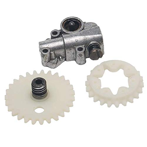 Carkio Ã–lpumpe Schneckenzahnrad Kombinationssatz für Stihl 028 038 048 MS380 MS381 Kettensäge von Carkio