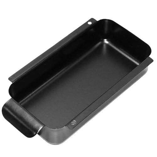 Carkio Grill Drip Pan,Grease Catcher Pan Compatible with Char-Broil 9328812P06 G416-0015-W1, Black Steel Grease Collection Pan Accessories for Most Charbroil Gas Grills von Carkio