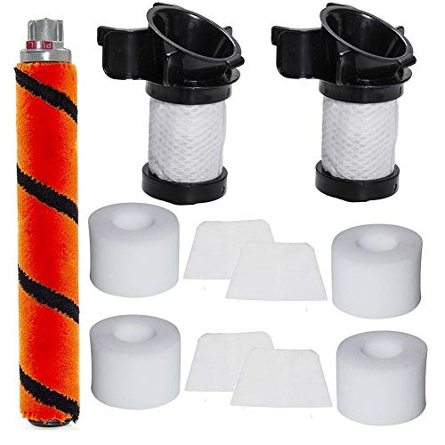 Carkio HEPA-Schaumstoff-Filter, weiche Bürstenrolle, Ersatz für Shark IonFlex DuoClean Staubsauger IR100 IR101 IR70 IF100 IF150 IF160 IF170 IF180 IF251 XPSTMF100 und XPREMF100 von Carkio