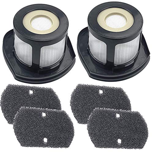 Carkio HEPA Vacuum Filter Compatible with Bissell Vacuum Cleaner 614212/1614203 Cartridge Parts Washable and Reusable Accessories (Set of 2) von Carkio