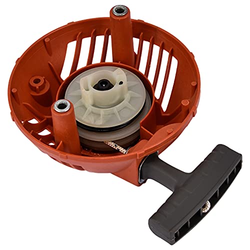 OxoxO Recoil Starter Ersatz Compatible with Husqvarna 128C 128CD 128LD 128LDX 128R 128RJ 128DJX Rasentrimmer Freischneider Ersatzteil 576368301 von Carkio