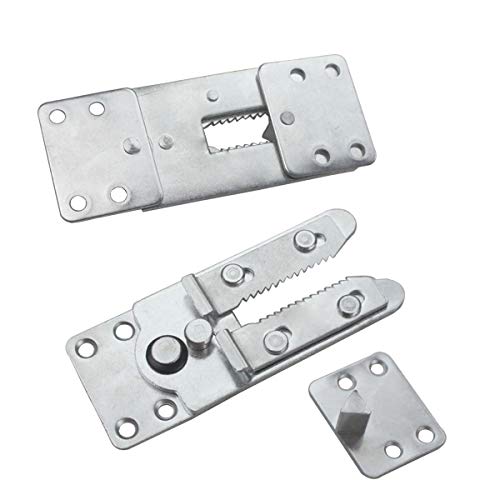 Carkio Sectional Couch Connector, 2 X Metal Sofa Snap Style Sectional Couch Connector von Carkio