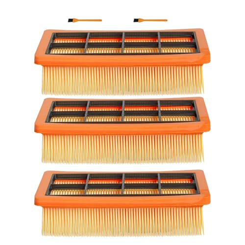 Carkio Vaccum Cleaner Replacement Filter Compatible with Karcher AD3.000 AD3.200 AD4, Replace Part # 6.415-953.0 (3 Pack) von Carkio