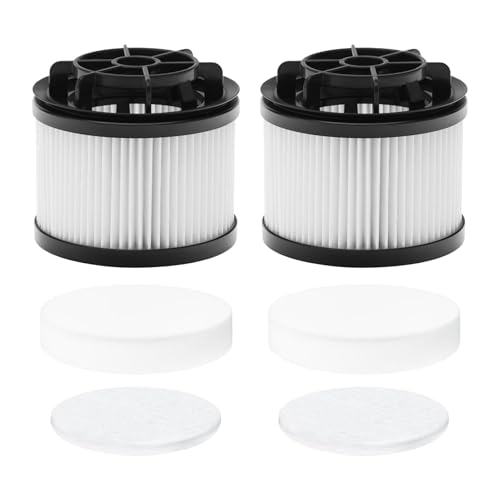 Carkio Vacuum Cleaner Replacement Filter Compatible with Levoit LVAC-200 Cordless Stick Vacuum Cleaner, 2 Post-Motor Filters, 4 Pre-Motor Filters, White Carkio Vacuum Cleaner Replacement Filter Compatible with Levoit LVAC-200 Cordless Stick Vacuum Cleaner, 2 Post-Motor Filters, 4 Pre-Motor Filters, White von Carkio