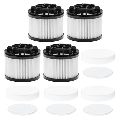 Carkio Vacuum Cleaner Replacement Filter Compatible with Levoit LVAC-200 Cordless Stick Vacuum Cleaner, 4 Post-Motor Filters, 8 Pre-Motor Filters, White Carkio Vacuum Cleaner Replacement Filter Compatible with Levoit LVAC-200 Cordless Stick Vacuum Cleaner, 4 Post-Motor Filters, 8 Pre-Motor Filters, White von Carkio