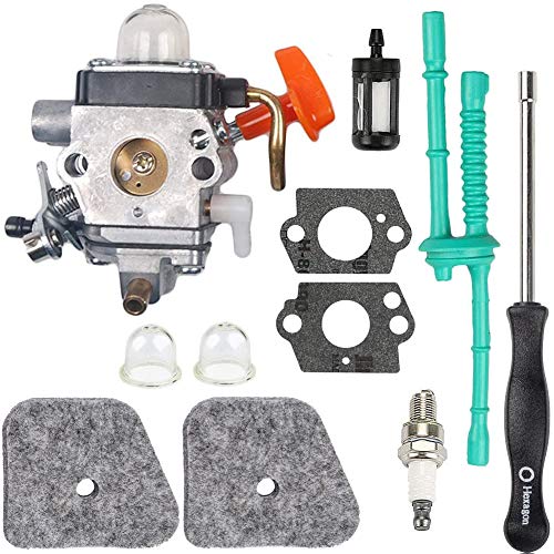 Carkio Vergaserdichtung Kraftstoffluftfilter Funkensechskant Steckschlüsselsatz Ersatz für Stihl FS110R FS130R FS100 KM130R FS130 FS90 KM90R KM90 FS100RX FS110 KM110R HT100 HT101 von Carkio