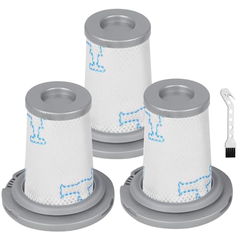 Carkio ZR009006 Filter Compatible with Rowenta X-Force Flex 8.60 RH96 & X-PERT 6.60 RH68 RH9611 RH9637 RH9638 RH9639 RH9677 RH9678 RH9679 RH9680 RH9690 RH9695 RH6821 RH6837 RH6838 RH6878 (3 Pack) von Carkio