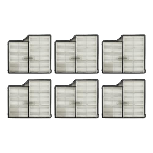 Ersatzfilter, kompatibel mit Roborock G30 Saros 10, hohe Effizienz, waschbarer Staubfilter, 6 Stück von Carkio
