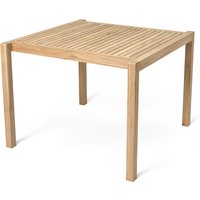 Carl Hansen & Søn - And Son Ah902 Outdoor Dining Table Quadratisch von Carl Hansen & Søn