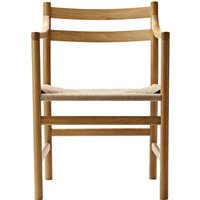 Carl Hansen & Søn - And Son Ch46 Stuhl mit Papiergeflecht von Carl Hansen & Søn