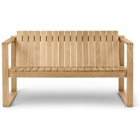 Carl Hansen - BK12 Lounge Sofa, Teak unbehandelt von Carl Hansen