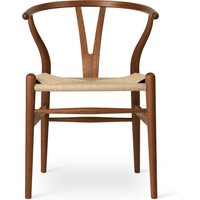 Carl Hansen - CH24 Wishbone Chair, Mahagoni geölt / Naturgeflecht von Carl Hansen