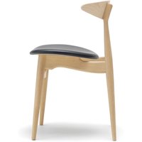 Carl Hansen - CH33P, Eiche geölt / Leder schwarz (Loke 7150) von Carl Hansen