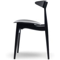 Carl Hansen - CH33T, Buche schwarz lackiert von Carl Hansen