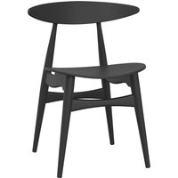 Carl Hansen - CH33T, Buche soft schwarz lackiert von Carl Hansen