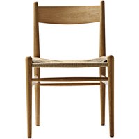 Carl Hansen - CH36 Chair, Eiche geölt / Naturgeflecht von Carl Hansen