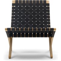 Carl Hansen - MG501 Cuba Chair, Eiche geölt / schwarz von Carl Hansen