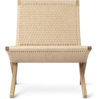 Carl Hansen - MG501 Cuba Chair, Eiche geseift / Papiergarn natur von Carl Hansen