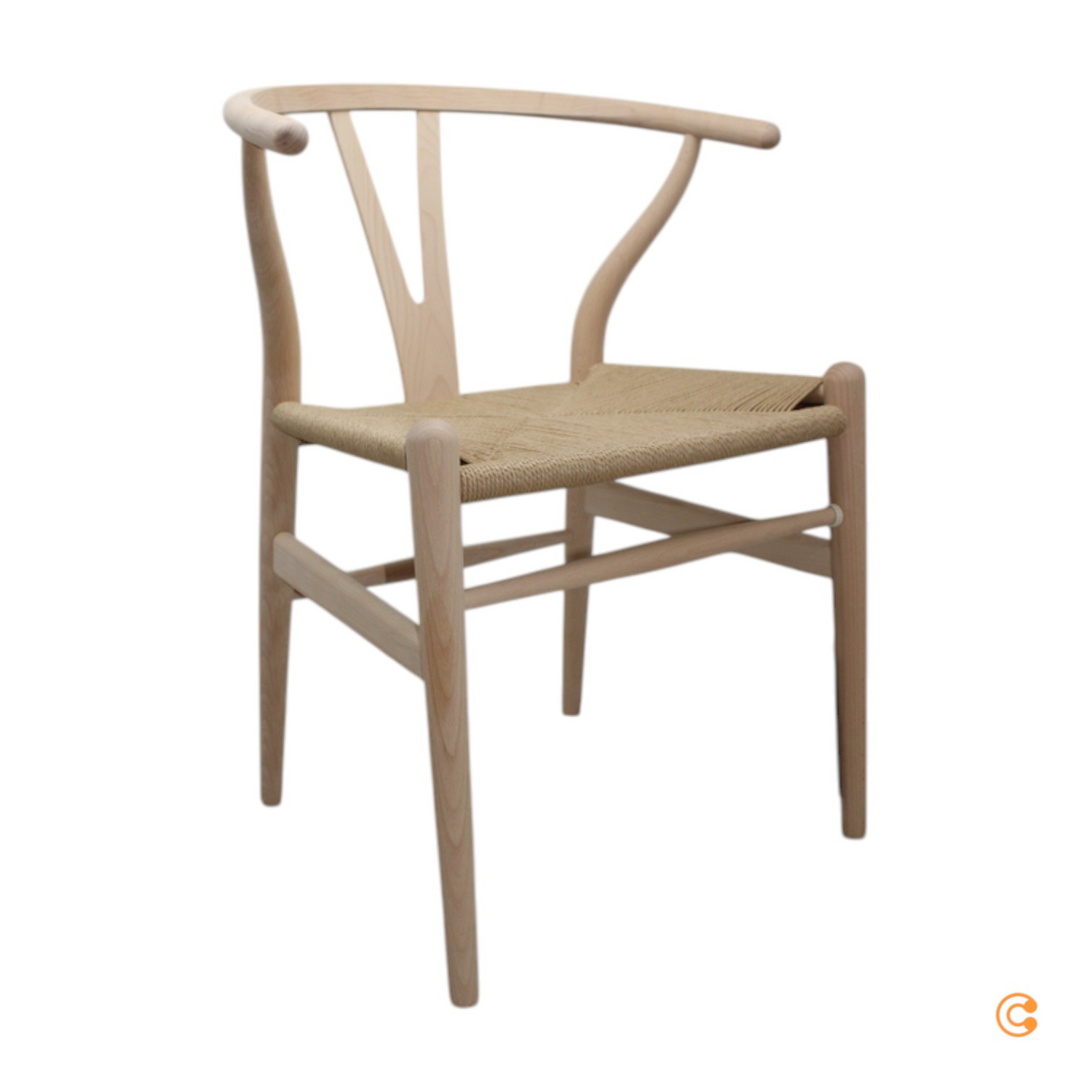 Carl Hansen Stuhl Sitzmöbel Wishbone Chair Buche Naturgeflecht Siehe Text/Foto B-Ware Carl Hansen Stuhl Sitzmöbel Wishbone Chair Buche Naturgeflecht Siehe Text/Foto B-Ware von Carl Hansen