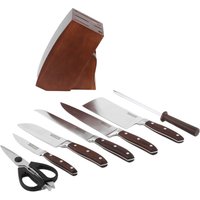 Carl Schmidt Sohn Messerblock "Soltau" 8 Stk. aus Holz, Messer aus geschmiedetem Edelstahl von Carl Schmidt Sohn