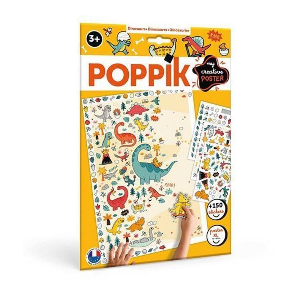POPPIK Poster POPPIK Sticker Kreativ Poster Dinosaurier POPPIK Poster POPPIK Sticker Kreativ Poster Dinosaurier von POPPIK