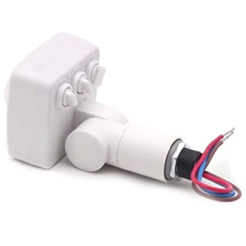 Carlgelrag 220V Mini Infrarot Sensor für Den Menschlichen KöRper Infrarot Sensor Schalter LED Flut Licht PIR Bewegungs Sensor Einstellbar von Carlgelrag