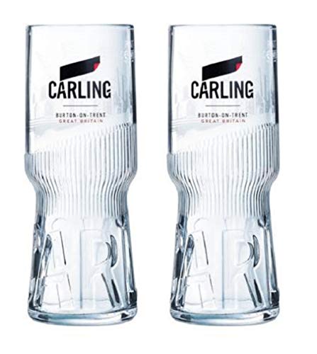Carling Pint-Gläser, 568 ml, 2 Stück von Carling