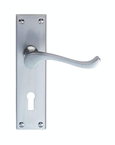 Carlisle Brass CBS54SC/BP Door Handle Türklinke, Chrom seidenglänzend von Carlisle Brass