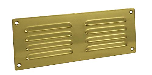 Carlisle Brass HL4 VENTILATOR (HOODED LOUVRE PATTERN), poliertes Messing von Carlisle Brass