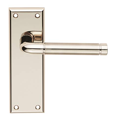 Carlisle Brass SZR042PNSN SEROZZETTA QUARANTA Hebel auf Rückplatte – Verriegelung, Satin-Nickel/poliertes Nickel von Carlisle Brass