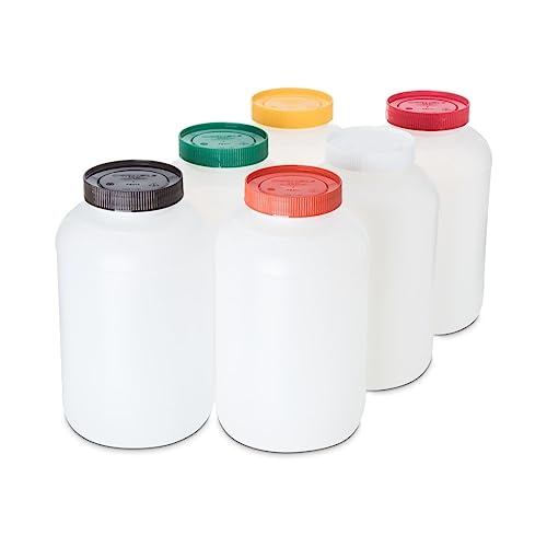 Carlisle PS80200 Stor N' Pour Gallon Backup Kappen, farblich sortiert, 3,5 l Fassungsvermögen, 6 Stück Carlisle PS80200 Stor N' Pour Gallon Backup Kappen, farblich sortiert, 3,5 l Fassungsvermögen, 6 Stück von Carlisle FoodService Products