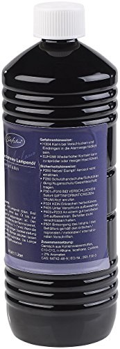 Carlo Milano Lampenoel: Geruchsfreies Lampenöl für innen und außen, 1 Liter (Lampenöl Geruchlos, Hochreines Lampenöl, Petroleumlampen für Innenräume) von Carlo Milano