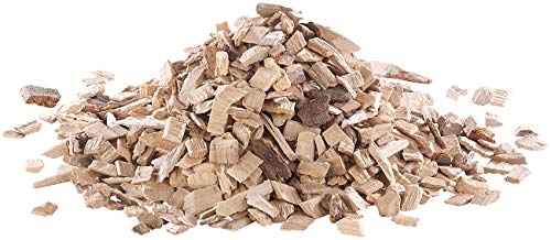 Carlo Milano Räucherchips: Räucher-Chips zum Aromatisieren von Grillgut, 100% Hickoryholz, 1 kg (Räucherholzmischung für Grill, Räucherchips als Grillzubehör, Backofen) von Carlo Milano