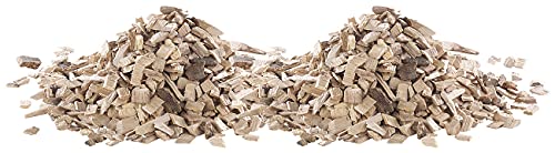Carlo Milano Räucherspanhölzer: Räucher-Chips zum Aromatisieren von Grillgut, 100% Hickoryholz, 2 kg (Holz-Chips als Räuchergewürz, Räucherchunk, Backofen) von Carlo Milano