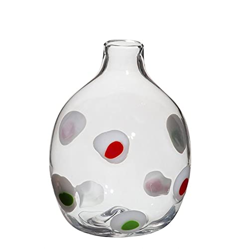 Carlo Moretti Singleflower 14.0306.5 Vase aus Muranoglas h 17 cm von Carlo Moretti
