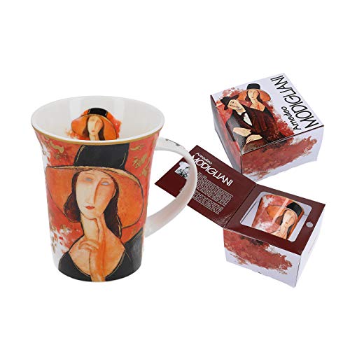 Amedeo Modigliani Carmani Porzellan-Tasse, verziert mit Mario, 350 ml von Carmani