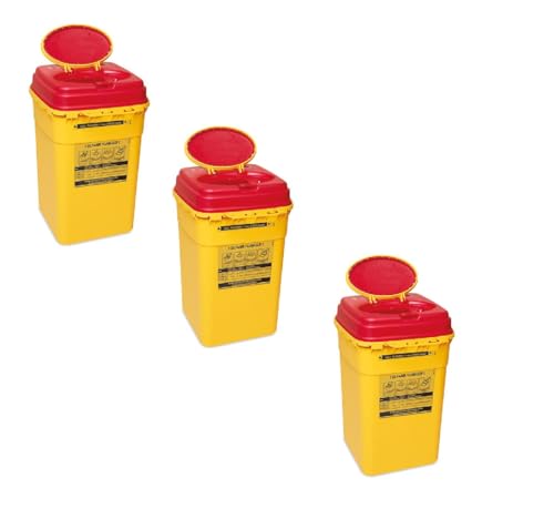 Kanülenabwurfbehälter -3 Stck.- 77.3897.040-3 Carmesin® Bundle Box 4,0 Ltr. Multi-Safe euroMatic 4000 von Carmesin