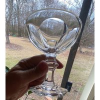 Colonial Clear Heisey 4 3/8 Zoll Stemware Tall Champagne Sherbert 4Er Set Ausgezeichneter Zustand Diamant H Stempel Colonial Clear Heisey 4 3/8 Zoll Stemware Tall Champagne Sherbert 4Er Set Ausgezeichneter Zustand Diamant H Stempel von CarolinaMtnCompany