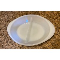Glasbake Oval Geteilte Milchglas Auflaufform Backform J2352 80 Microware Safe Usa 7 Glasbake Oval Geteilte Milchglas Auflaufform Backform J2352 80 Microware Safe Usa 7 von CarolinaMtnCompany