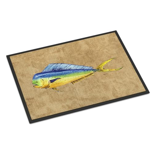 Caroline 's Treasures Dolphin Mahi Mahi Innen-Matte, Mehrfarbig, 24"x36" von Caroline's Treasures